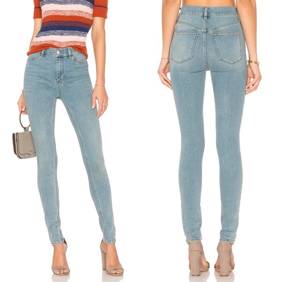 Free People Denim - Free People High Rise Long and lean Jeans